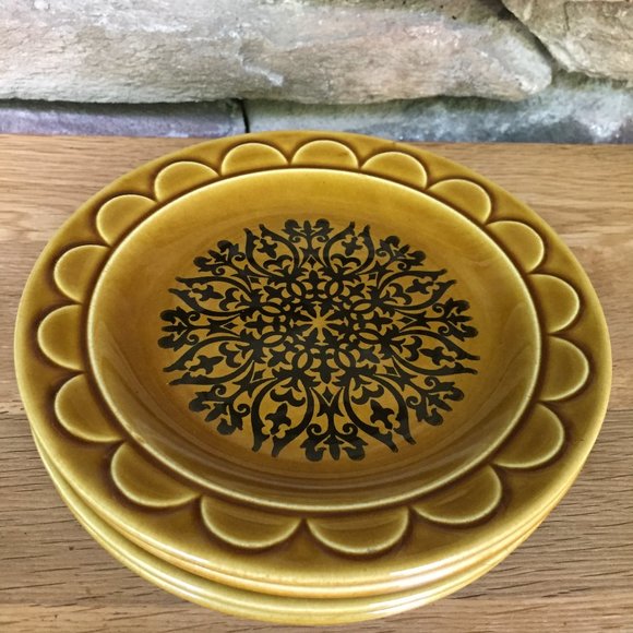 Vintage Golden Seville Dessert Bread Plates Japan - Picture 2 of 7